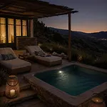 펜션 Cyclades Hidden Gem Retreat With Outdoor Bathtub