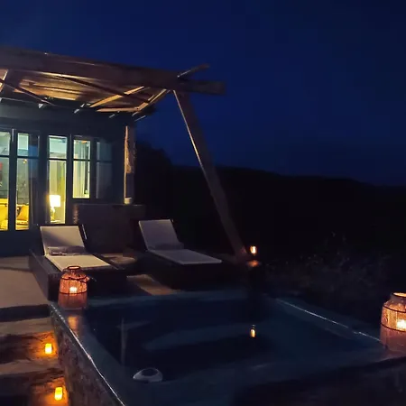 Nyaraló Kalliberry Cycladic Hidden Gem With Outdoor Bathtub